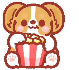 Hungry Corgi Sticker