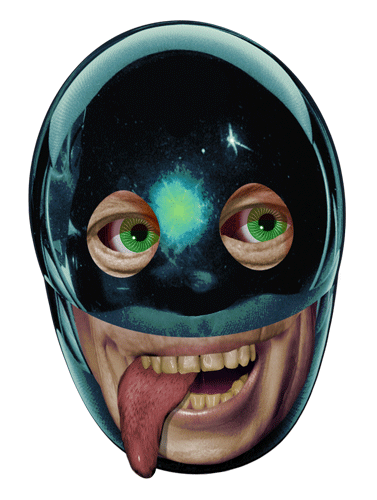 tongue wtf Sticker by Colin Raff