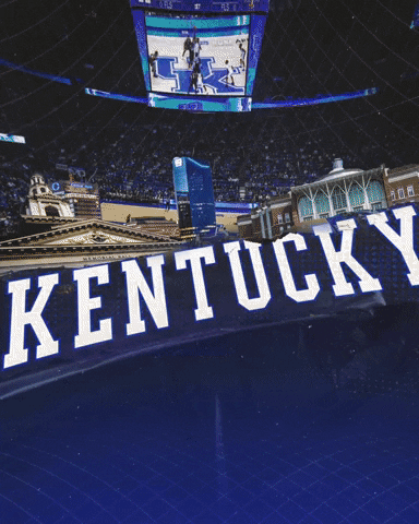 Kentucky Wildcats Big Blue Nation GIF by Kentucky Men’s Basketball. #BuiltDifferent