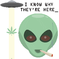 Outer Space Fun Sticker by Hi-Art