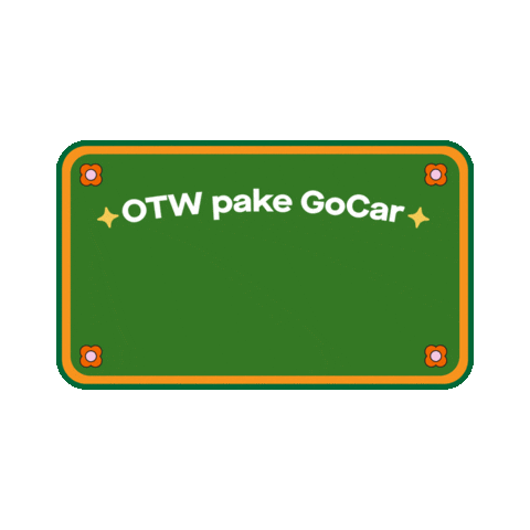 Gocar Sticker by Gojek Indonesia