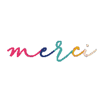 Merci Sticker by Liligraffiti