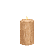 yankeesspb candle flame boho wood Sticker