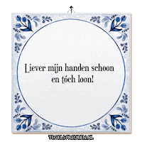 Humor Spreuk Sticker by Tegelspreuken.nl
