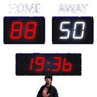 50 Away Sticker