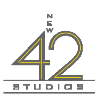 New42 theater broadway studios rehearsal Sticker