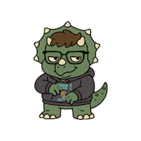 bjj_artist nosenose Sticker