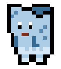 Pixel Rock Sticker