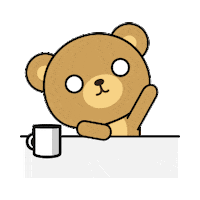 coffee gif artist Sticker by JAMKOO