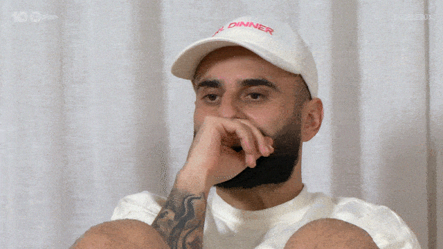 Australian Tv Frown GIF by Gogglebox Australia