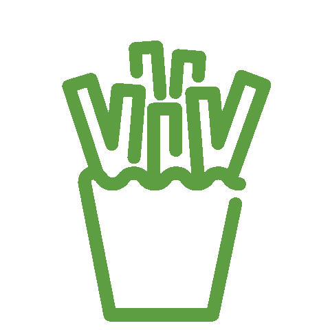 French Fries Icon Sticker by Shake Shack