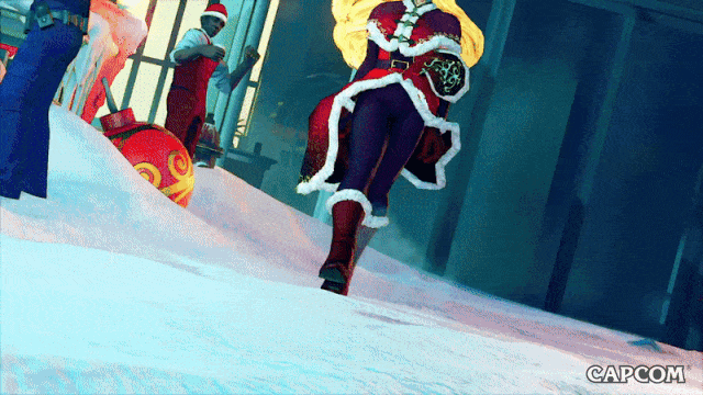 Merry Christmas Game GIF by CAPCOM