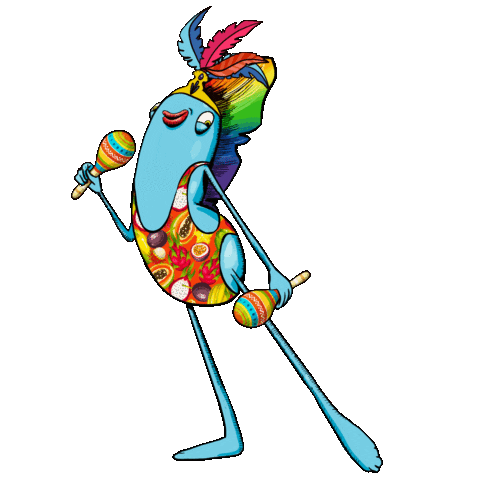 juliette_bubble giphyupload dancing fiesta carnaval Sticker