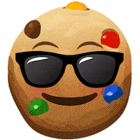emoji cookie Sticker by Tiff's Treats