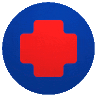 Circle Cross Sticker