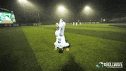 College Sports Sport GIF by GreenWave