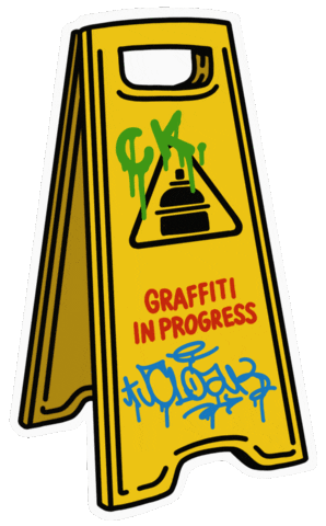 Graffiti Sticker by cloakwork