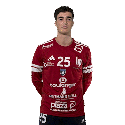 Hand No Sticker by GRAND BESANÇON DOUBS HANDBALL