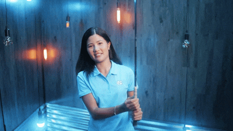 University Of North Carolina Golf GIF by UNC Tar Heels