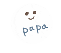 Papa Sticker