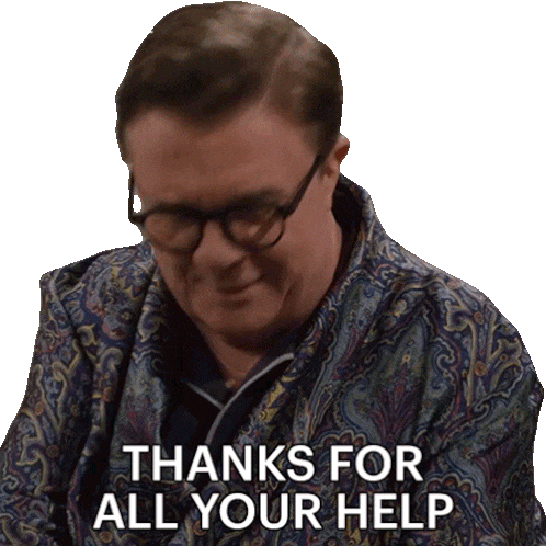 Nathan Lane Thank You Sticker by HULU
