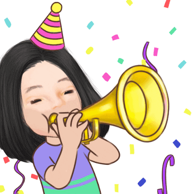 Celebration Bday Sticker