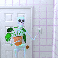 welcome to hell skeleton GIF by jjjjjohn