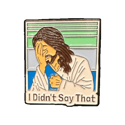 pinnedpins giphygifmaker face jesus i Sticker