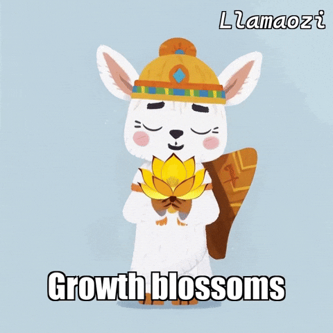 Flower Growth GIF by Llamaozi