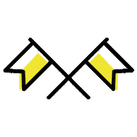 CyclingVlaanderen flag vlag cyv cycling vlaanderen Sticker