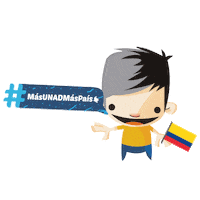 Colombia Unad Sticker by Universidad Nacional Abierta y a Distancia