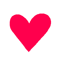 Heart Love Sticker by The Good Type Co