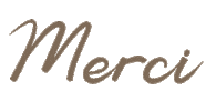 Merci Sticker by LA FABRIQUE PLURIEL