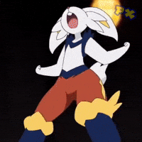 Pokemon Scorbunny GIF