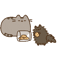 Cat Singing Sticker by Pusheen