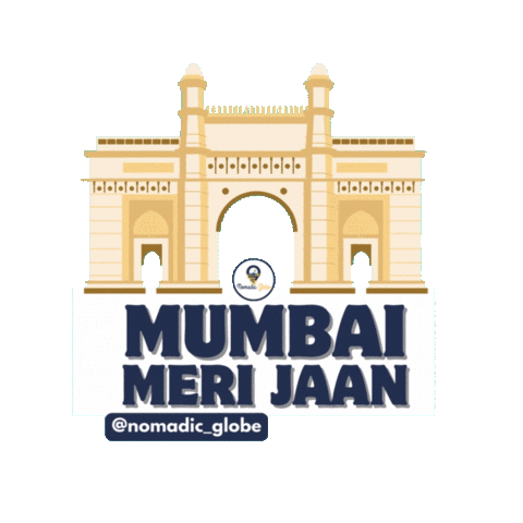nomadicglobe Mumbai nomadicglobe mumbaimerijaan explorewithnomadicglobe Sticker