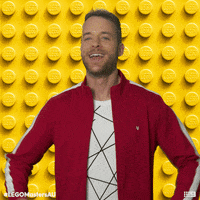 LEGOMastersAU funny lol laugh laughing GIF