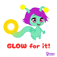Awesome Lets Go Sticker by ShimmertheGlowworm