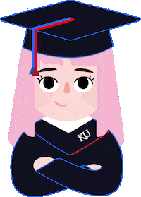 the hill college Sticker by University of Kansas