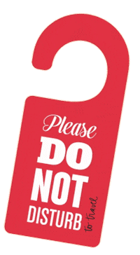 Donotdisturb Viajandocomafe Sticker by To Travel