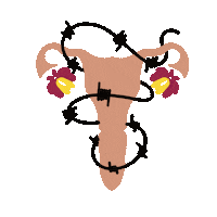 Period Uterus Sticker by KathieKreativ