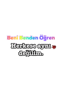Motto Sözler Sticker
