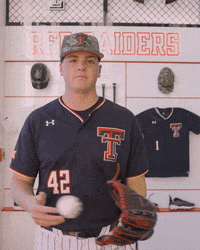Kyle Robinson GIF by Texas Tech Baseball