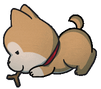 Dog Love Sticker by Ai and Aiko