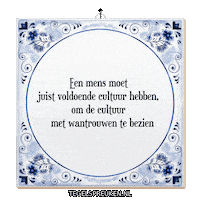 Wijsheid Spreuk Sticker by Tegelspreuken.nl