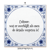 Humor Wijsheid Sticker by Tegelspreuken.nl