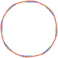 Rainbow Flower Sticker by subtlestrokes