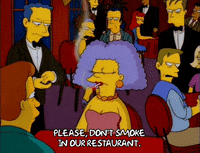 season 7 smoking GIF