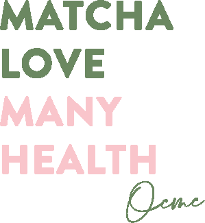 Health Love Sticker by Oh Cha Matcha