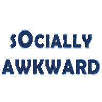 Awkward Face Sticker